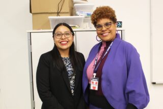 Today’s Lunch & Learn reminded us what leadership rooted in service truly looks like

Today’s Career Focus: Nonprofit Leadership, featuring two powerhouse leaders shaping our community:
• Venoncia Bate-Ambrus, Executive Director, Healthcare Foundation of Northern Lake County
• Mayra Mendez, Executive Director of Clean Power Lake County, CRSM ’13

Thank you for empowering our students with your wisdom!