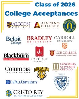 Congratulations to the CRSM Class of 2026 on their college acceptances thus far!
As many of our seniors await word from schools, we would like to take a moment to recognize the acceptances that have been received so far.
We look forward to telling you about all the future acceptances in the months to come!
#wearecrsm #collegeacceptances #classof2026