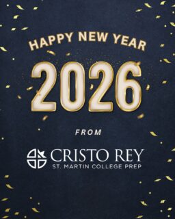 ✨ Happy New Year! ✨

Thank you to our incredible Cristo Rey St. Martin community for another year of faith, growth, and achievement. 

We’re excited for all that’s ahead!

#wearecrsm #happynewyear #2026