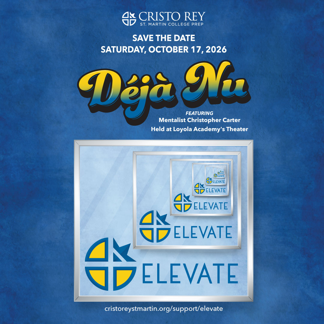 🎭✨ Save the Date 🎭✨
Back by popular demand, but with a totally newBack by popular demand, but with a totally new#elevate show!
After mentalist Christopher Carter amazed guests at last year’s Elevate Festival, we’re excited to welcome him back for Déjà Nu on Saturday, October 17, 2026, at the McGrath Family Performing Arts Center at Loyola Academy.
Save the date for an unforgettable evening supporting CRSM students.
Tickets and sponsorship opportunities are available at the link in our bio.
#weareCRSM #Elevate