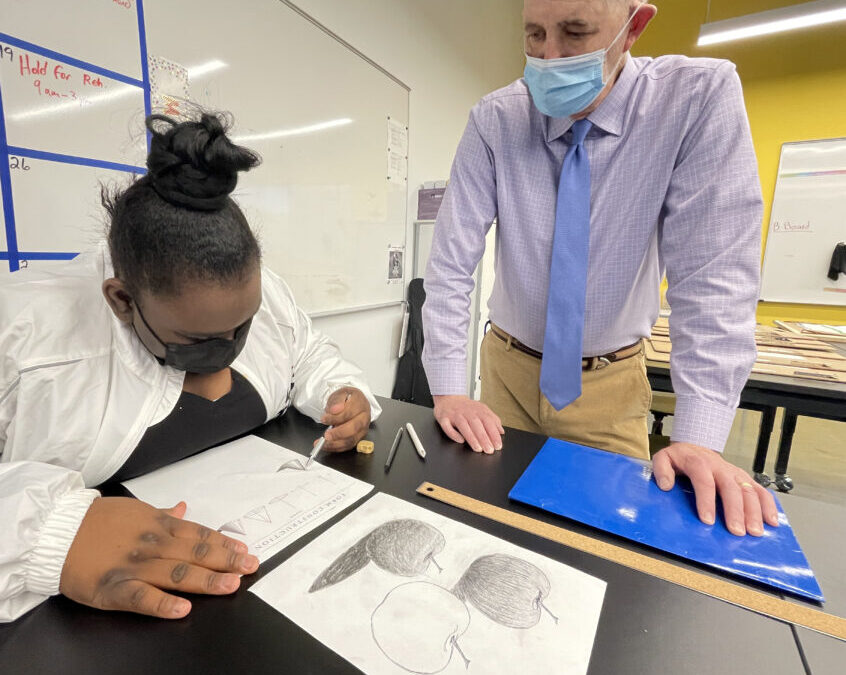 Young at Art: CRSM Students Inspired to Express Themselves with New Fine Arts Courses