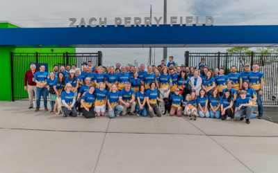 CRSM Hosts Over 200 Spectators for the Zach Perry Field Dedication Ceremony