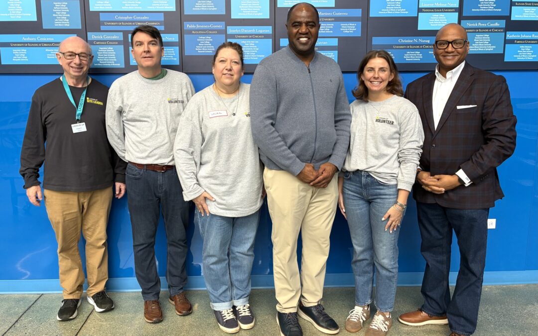 Mayor Sam Cunningham Visits CRSM to Thank Ladder Up Volunteers