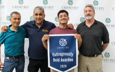 Cristo Rey St. Martin Facilities Team Receives CRN Outrageously Bold Award